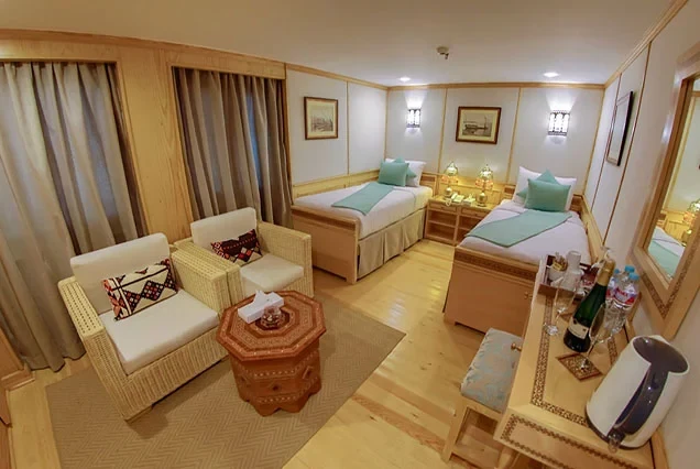 Dahabiya Aida – crociera boutique di lusso di 6 giorni da Luxor ad Assuan