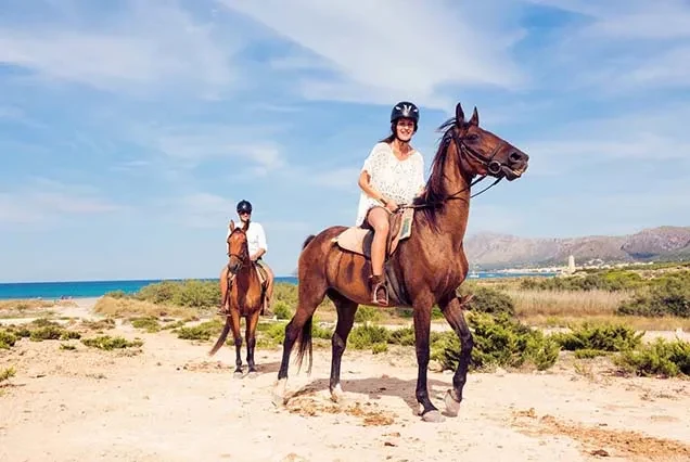 Passeggiata a cavallo a Dahab