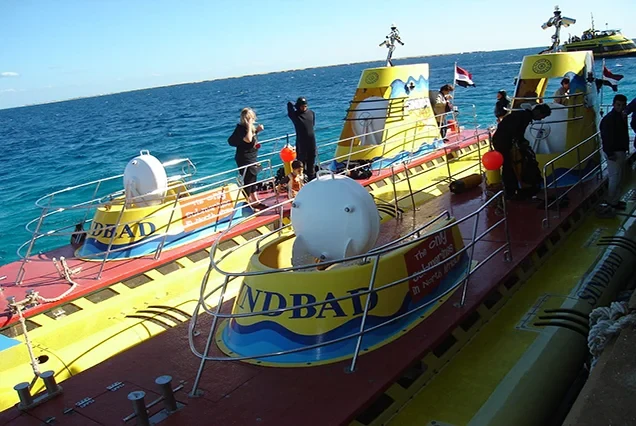 Escursione in sottomarino Sindbad a Hurghada – esplorazione dei fondali marini