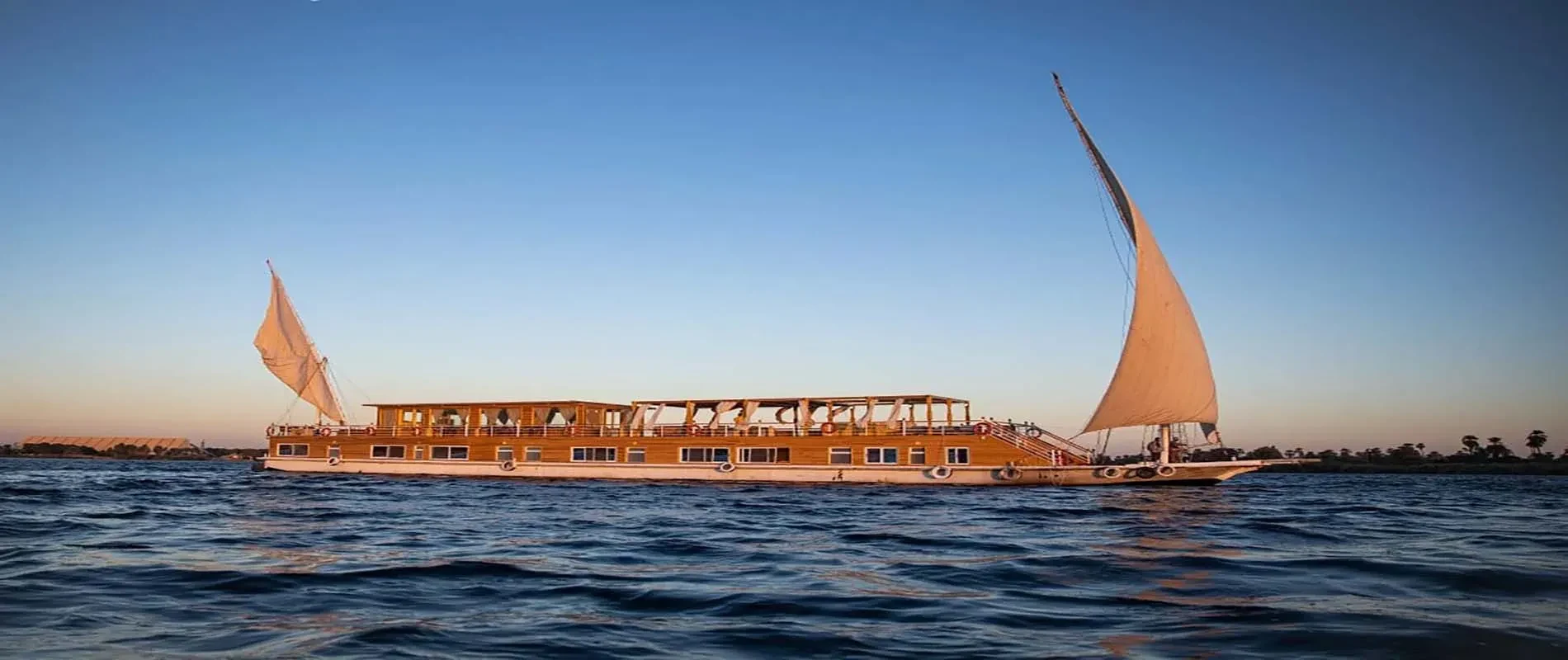 Akhnaton Dahabiya – crociera boutique 5 stelle di 5 giorni sul Nilo da Luxor ad Assuan