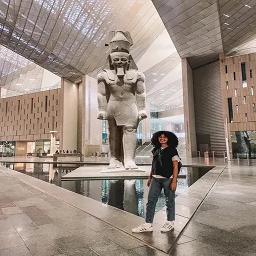 Escursione privata in aereo da Luxor al Grande Museo Egizio e alle Piramidi di Giza