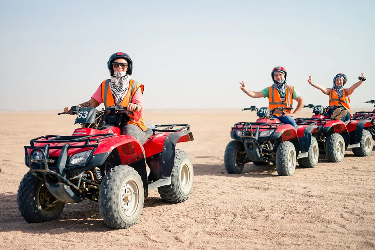 Safari in quad alle Piramidi di Giza – avventura adrenalinica