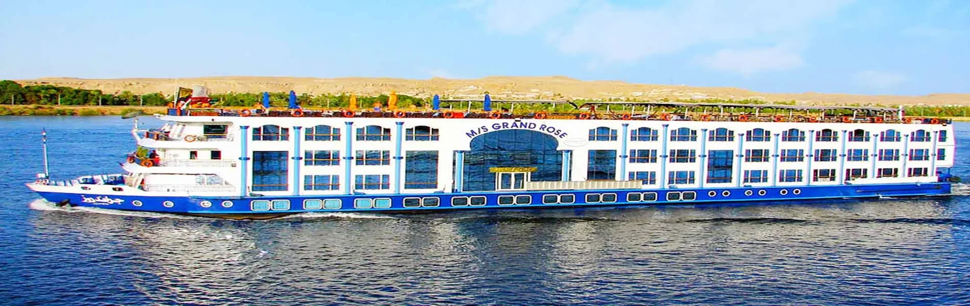 Grand Rose – crociera sul Nilo di 4 giorni: Assuan–Luxor
