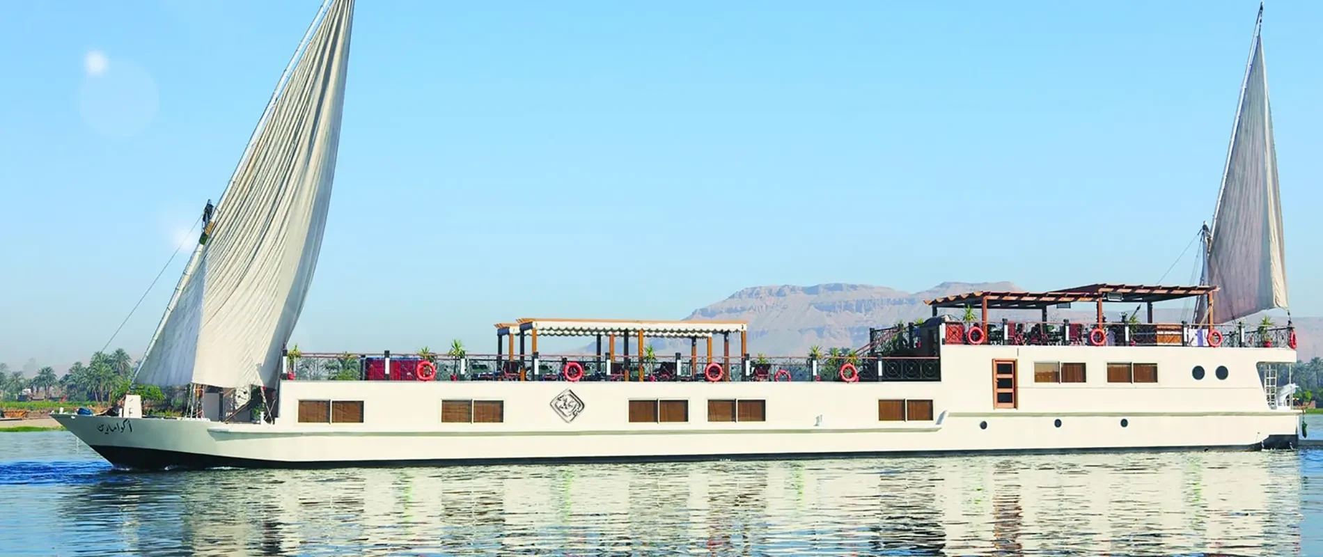 Merit Dahabiya – crociera sul Nilo di 4 giorni : Assuan–Luxor