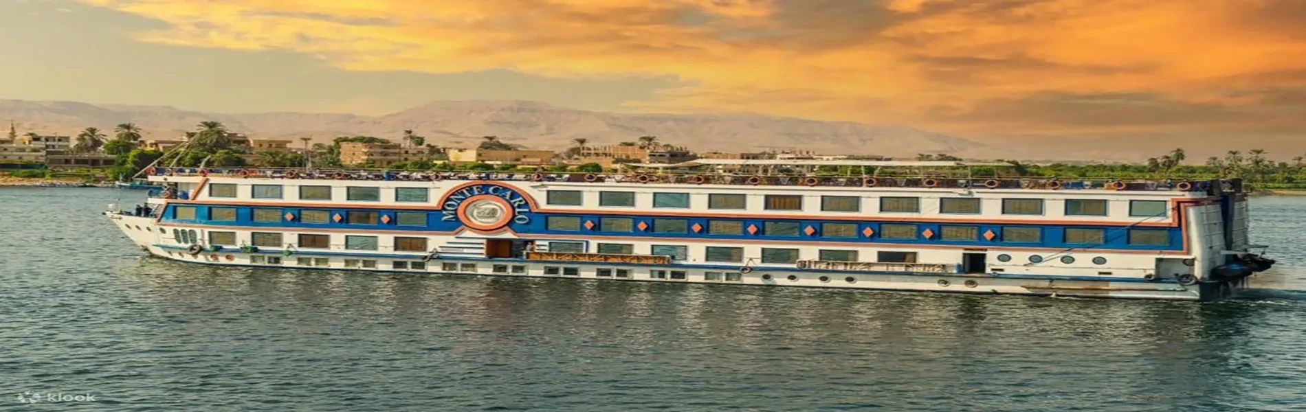 Monte Carlo – crociera sul Nilo di 8 giorni da Luxor, andata e ritorno via Assuan