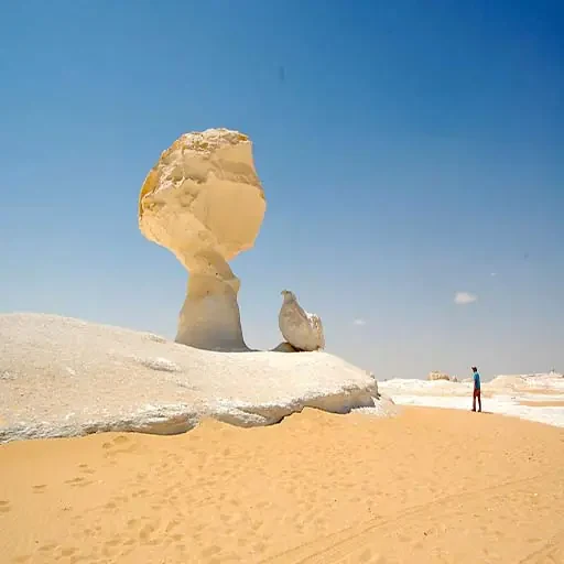 Tour privato di 2 giorni nel Deserto Bianco dal Cairo