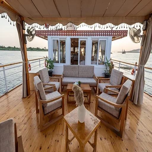 Princess Cleopatra Dahabiya – crociera sul Nilo di 4 giorni : Assuan–Luxor