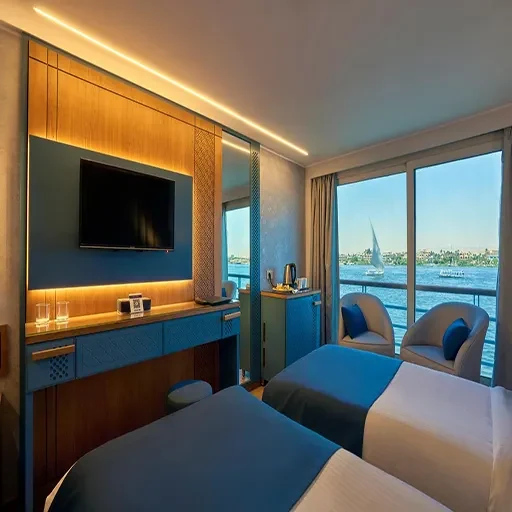 Royal Ruby II – crociera sul Nilo di 5 giorni : Luxor–Assuan