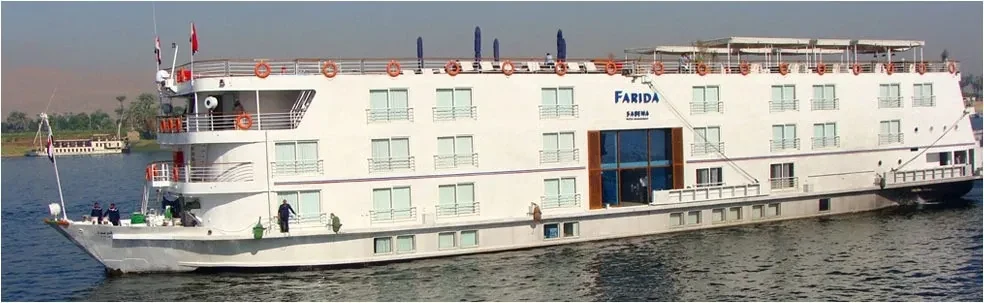 Sabena Farida – crociera di 8 giorni sul Nilo, Luxor–Assuan–Luxor