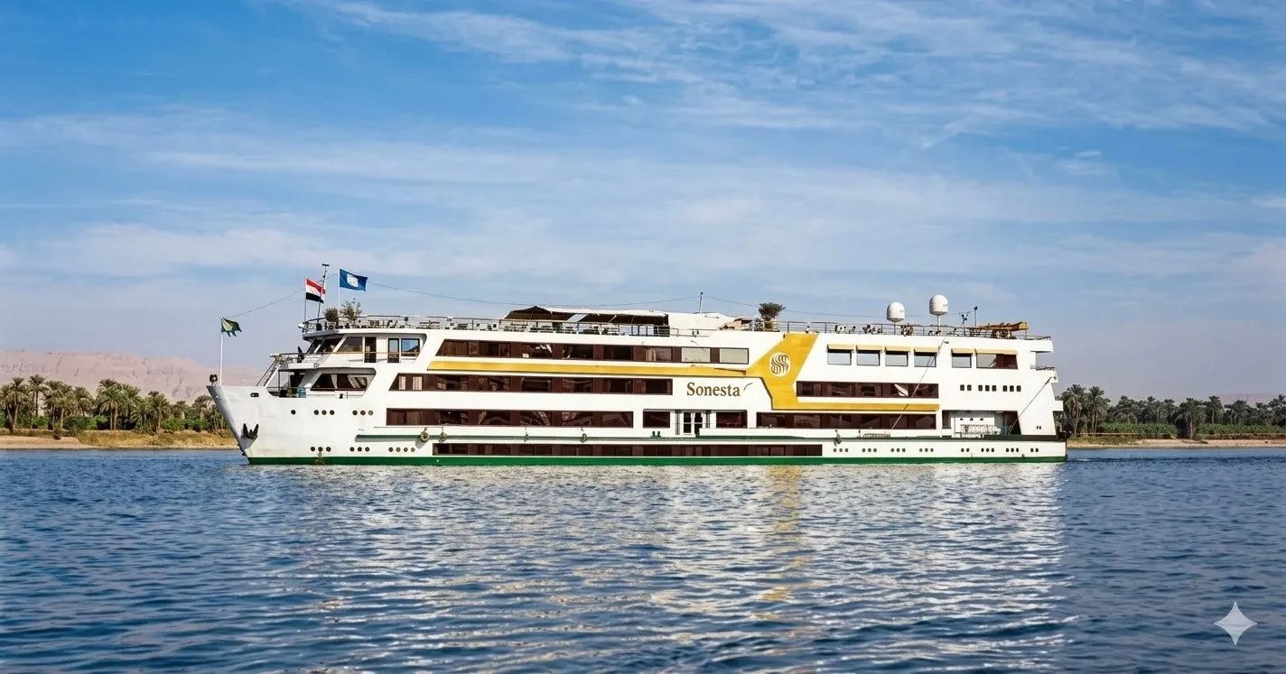 Sonesta Nile Goddess Cruise – crociera sul Nilo di 4 giorni : Assuan–Luxor