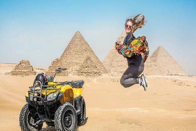 Safari in quad alle Piramidi di Giza – avventura adrenalinica