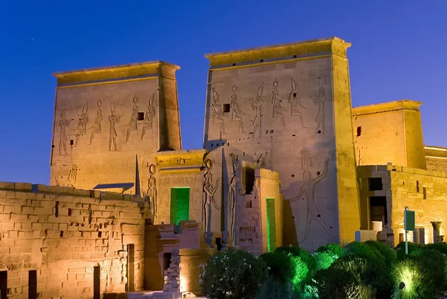 Spettacolo Suoni e Luci al Tempio di Philae